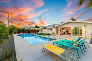 Piscine chauffée