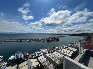 Uitzicht vanuit accommodatie