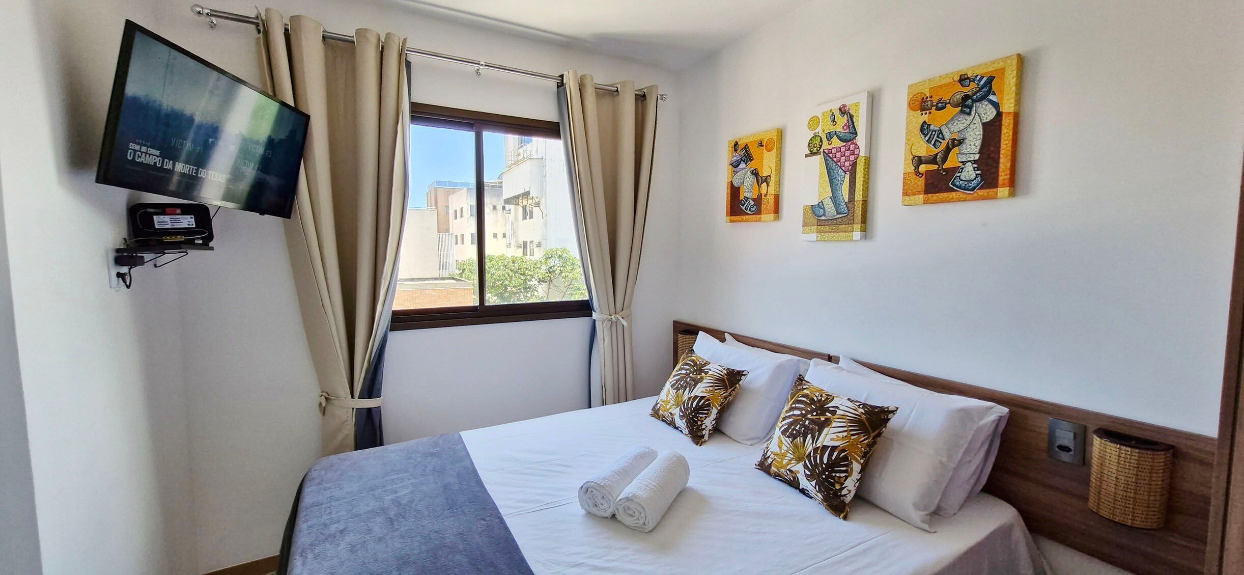 Departamento Confort | 1 habitación, wifi gratis y ropa de cama 