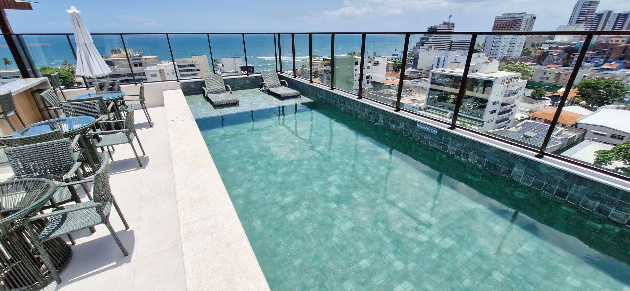 Terrasse sur le toit