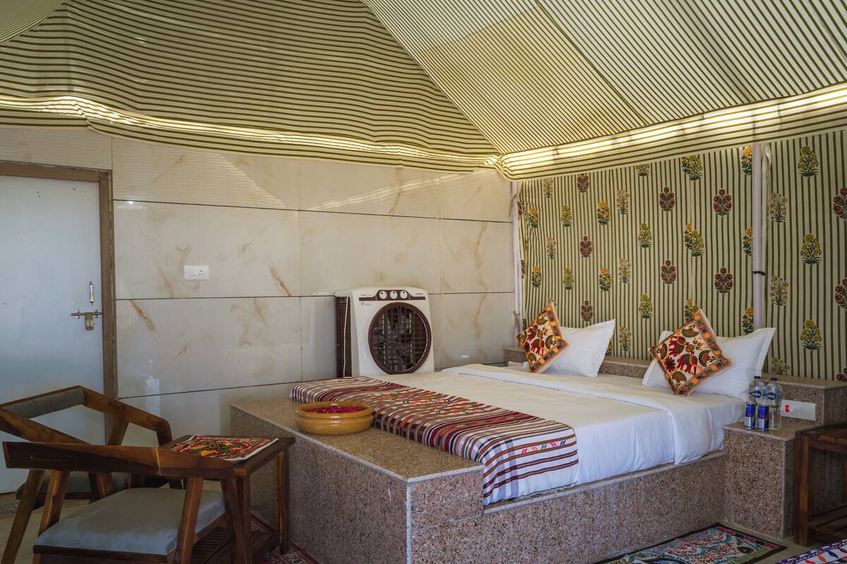 Double or Twin Room, Balcony, Desert View | Premium bedding, memory foam beds, minibar (some free items), desk