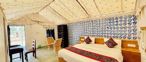 Classic Double Room, Balcony, Garden View | Premium bedding, memory-foam beds, free minibar items, desk