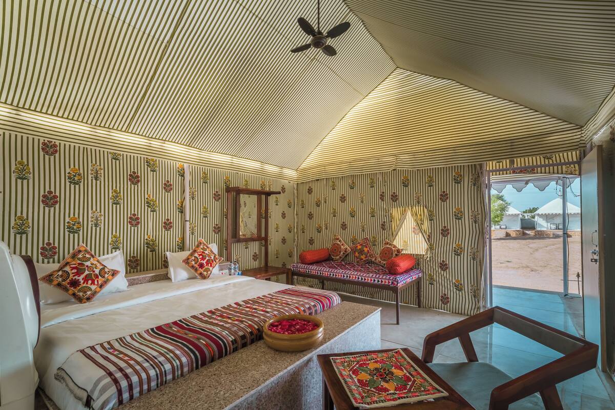 Luxury Triple Room, Balcony, Garden View | Premium bedding, memory foam beds, minibar (some free items), desk