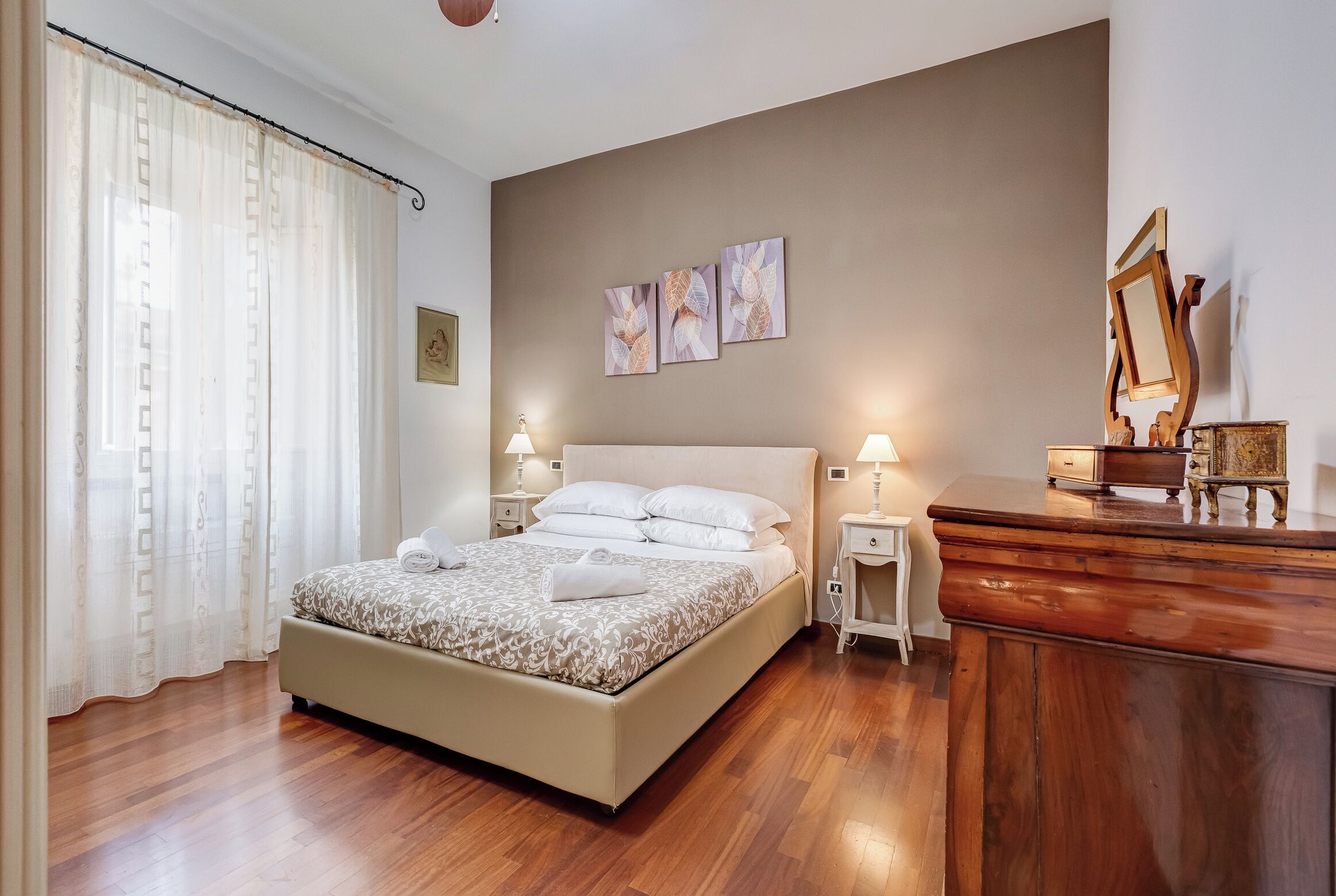 Appartement, 2 chambres, vue jardin