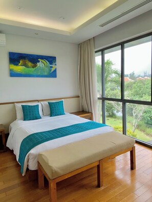 3 Schlafzimmer, Zimmersafe, Schreibtisch, Bügeleisen/Bügelbrett