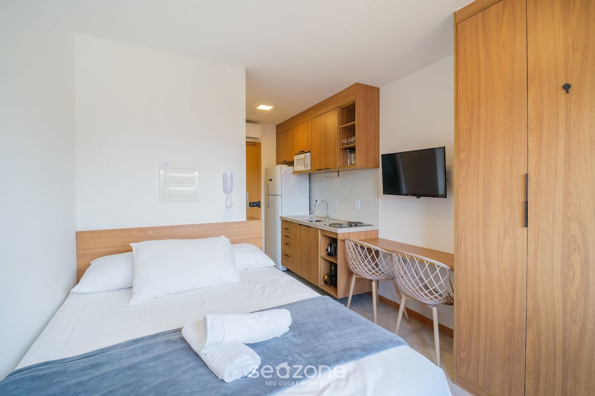 Apartamento básico | 2 quartos, Wi-Fi de cortesia