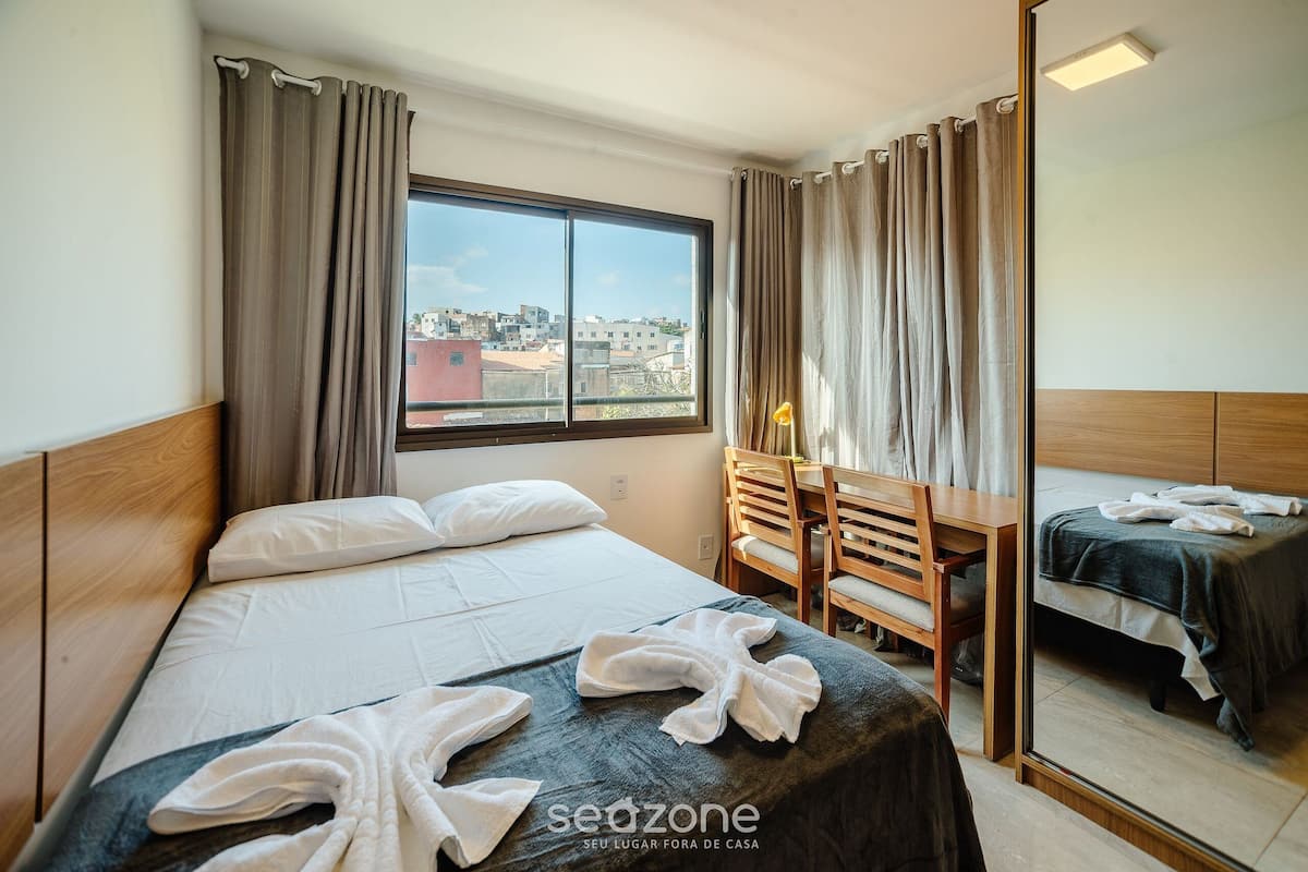 Apartamento básico | 2 quartos, Wi-Fi de cortesia