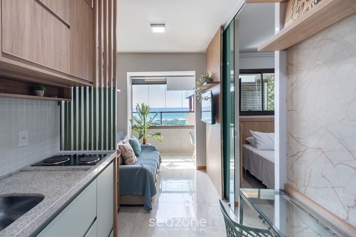 Appartement de base | 2 chambres, accĂšs au Wi-Fi (inclus)