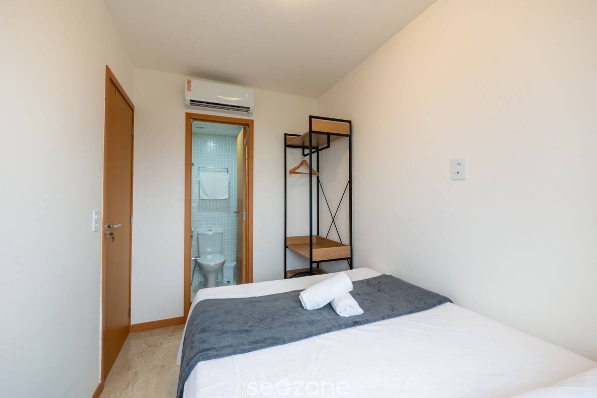 Appartement de base | 2 chambres, accĂšs au Wi-Fi (inclus)
