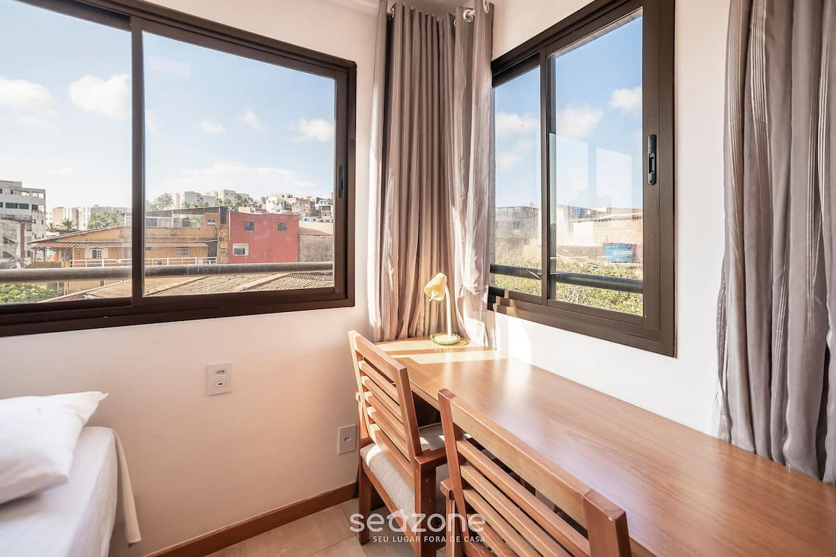 Apartamento básico | 2 quartos, Wi-Fi de cortesia
