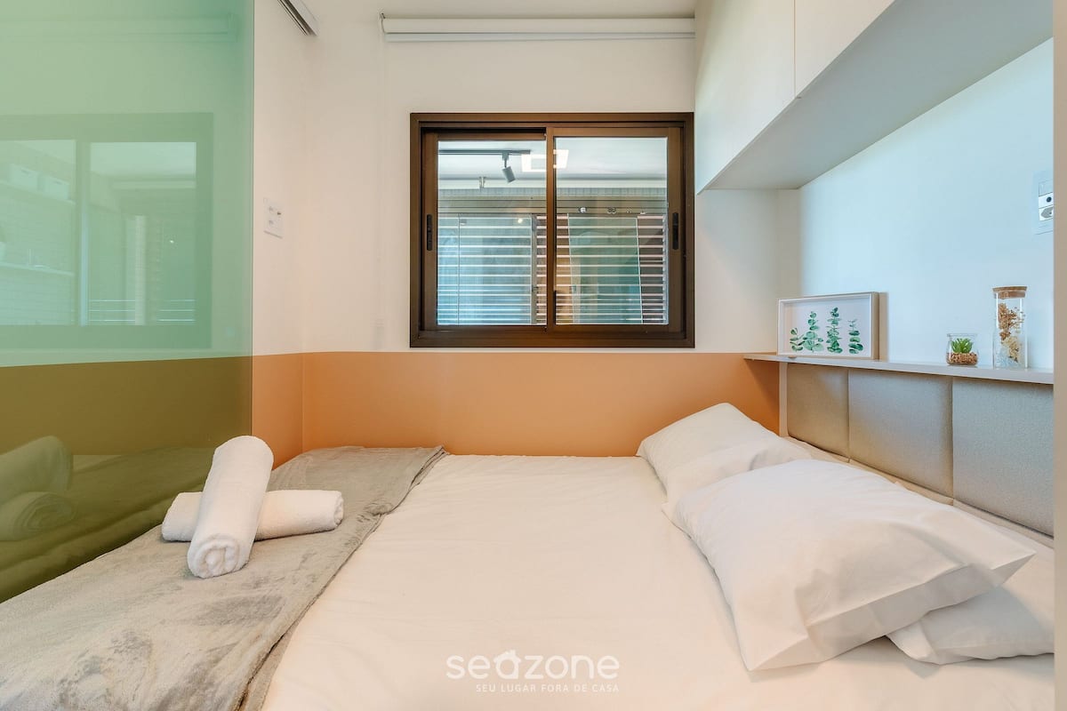 Apartamento básico | 2 quartos, Wi-Fi de cortesia
