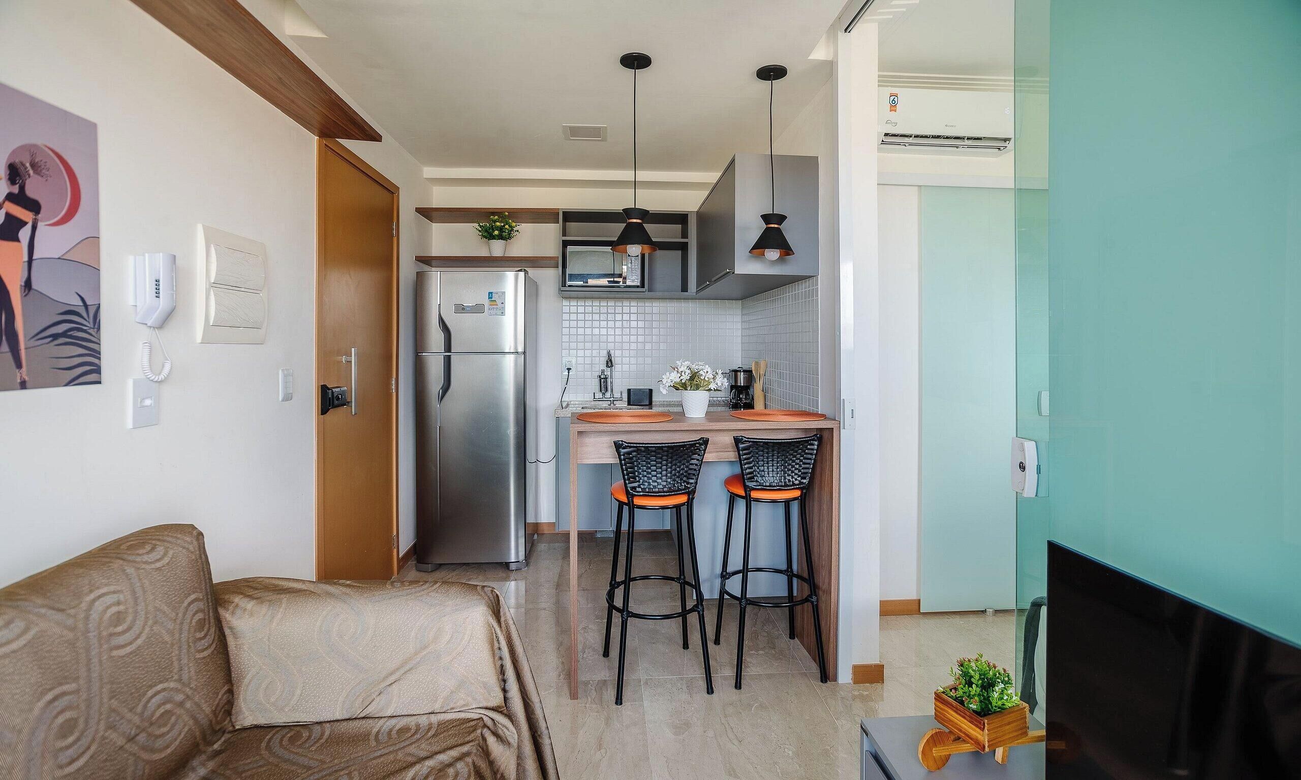 Apartamento básico | Parte interna