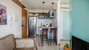 Apartamento básico | Parte interna