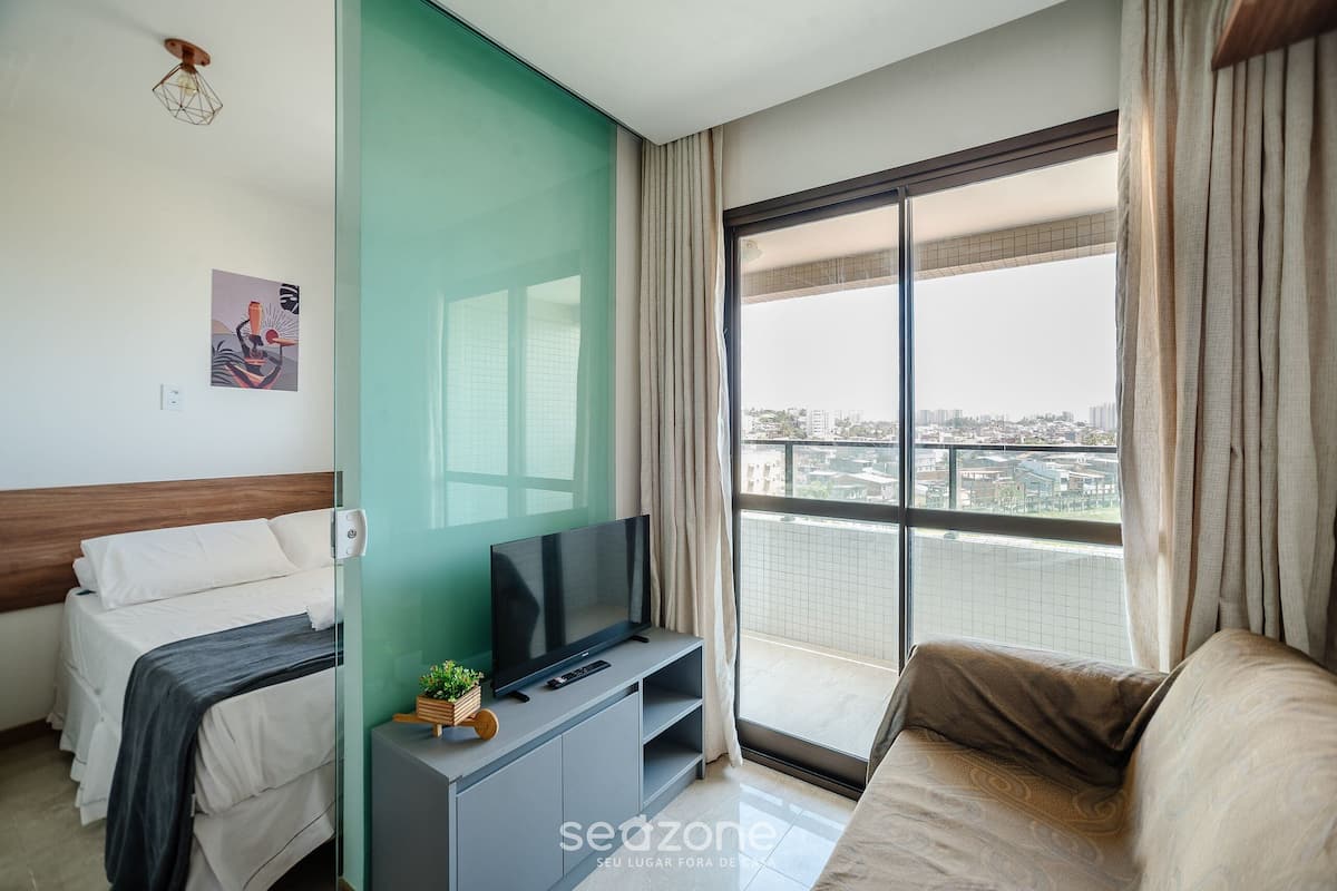 Apartamento básico | 2 quartos, Wi-Fi de cortesia