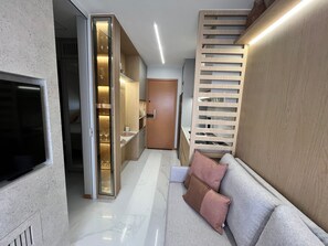 Living area - SMT - Building 750m From the Beach in Salvador (Salvador)