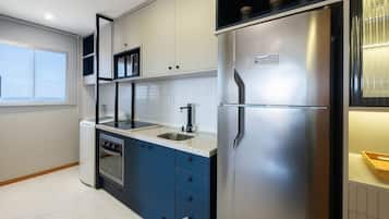 Basic-Apartment | Eigene Küche | Kochgeschirr/Geschirr/Besteck