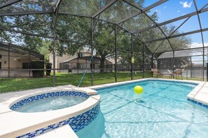 A heated pool - Last Minute Disney Getaway! Private Pool, Hot Tub & Game Room. Book Now! #115739 (Orlando)