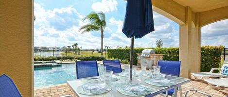 Udendørs spisemuligheder