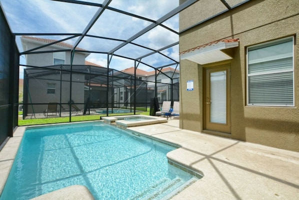 Piscine chauffée