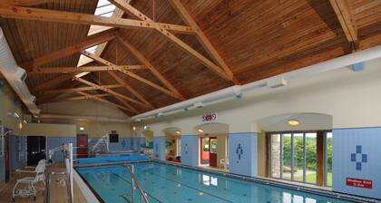 Stunning group lodges overlooking Wistlandpound Reservoir