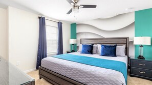 7 slaapkamers, een strijkplank/strijkijzer, wifi, beddengoed