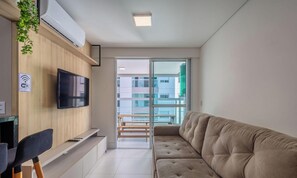 Living area - Seafront Condominium With Pool - SHC (Picarras)