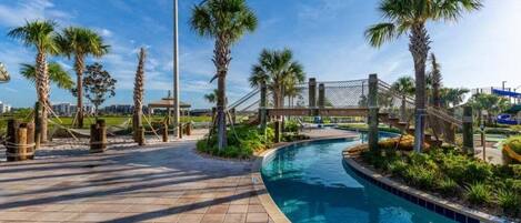 Een verwarmd zwembad