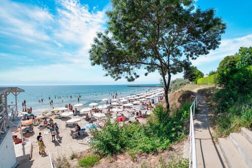 First line. Sea view. Studio. Bulgaria. Rawda. WiFi