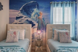 7 slaapkamers, een strijkplank/strijkijzer, wifi, beddengoed