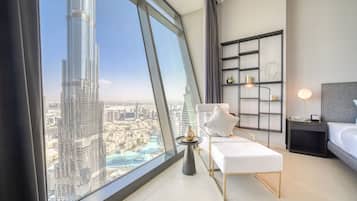 Luxury Apartment, 3 Bedrooms, City View | View from room