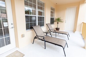 Terrace/patio - Last Minute Disney Getaway! Luxury Condo with Private Balcony. Book Now! #62649 (Orlando)