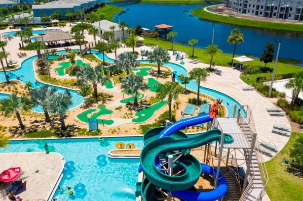 A heated pool - Last Minute Disney Getaway! Luxury Condo with Private Balcony. Book Now! #115495 (Orlando)