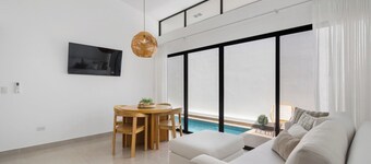 Sophisticated Home with a Chic Design and a Private Terrace with a Plunge Pool