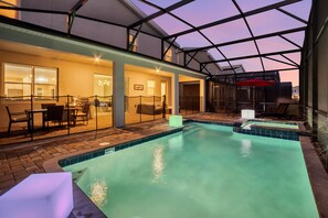 Una piscina climatizada