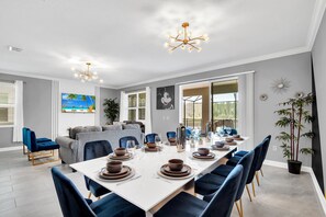 Dining - Last Minute Disney! Private Pool, Game Room & Themed Bedrooms. Book Now! #115455 (Orlando)