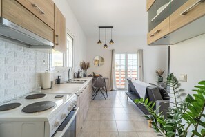 Apartment, Mountain View | Private kitchen