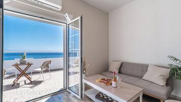 Lejlighed - havudsigt | Opholdsområde