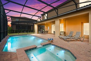 A heated pool - Last Minute Disney Getaway! Luxury Villa with Private Pool. Book Now! #115451 (Orlando)