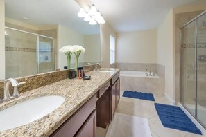 Hair dryer, towels
