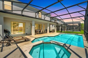 A heated pool - Last Minute Disney Getaway! Luxury Villa with Private Pool. Book Now! #115529 (Orlando)