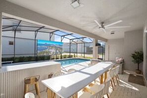 Uppvärmd pool