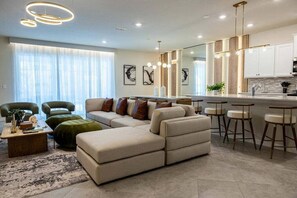 TV connectée, cheminée