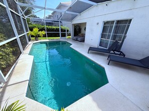 Opvarmet pool