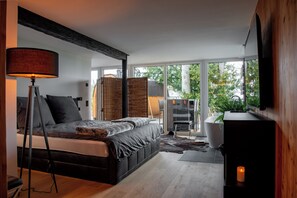 1 bedroom, desk, iron/ironing board, free WiFi - Luxuriöse Ferienwohnung auf der "Schwäbischen Alb" mit Terrasse, Pool und Sauna. (Laichingen)