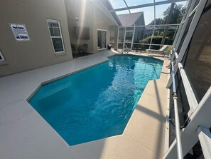 Piscine chauffée
