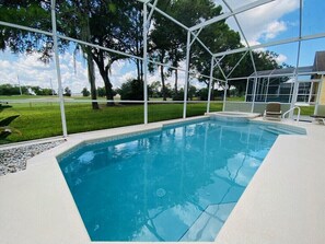Piscine chauffée