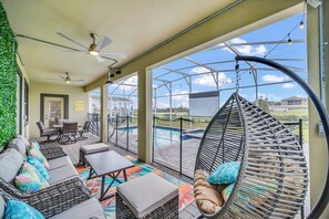A heated pool - Last Minute Disney! Private Pool, Hot Tub, Game Room & Themed Bedrooms. Book Now! #87397 (Orlando)