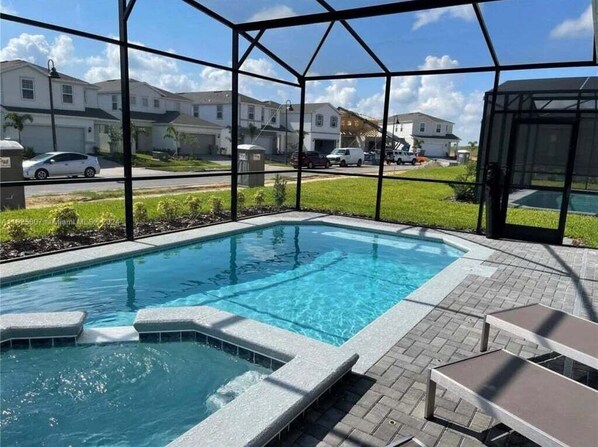 Piscine chauffée