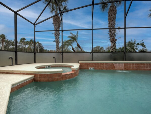 Opvarmet pool