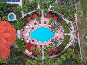 A heated pool - Last Minute Disney! Private Pool, Hot Tub & Themed Bedrooms. Book Now! #127163 (Orlando)